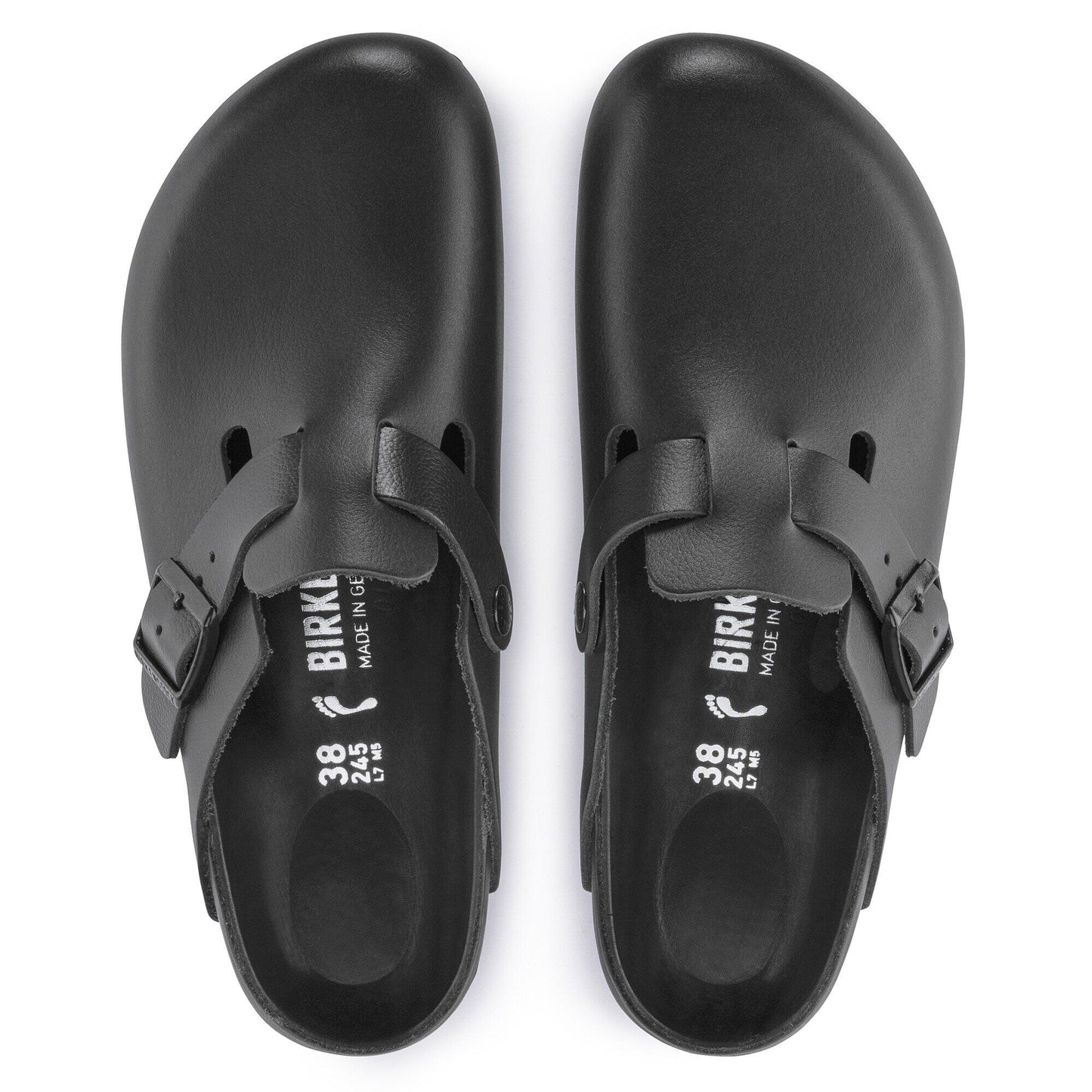 Birkenstock Boston Exquisite Leather - Black