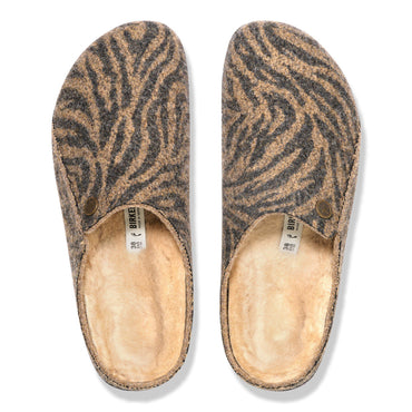 Birkenstock Zermatt Wool Felt - Zebra Toffee