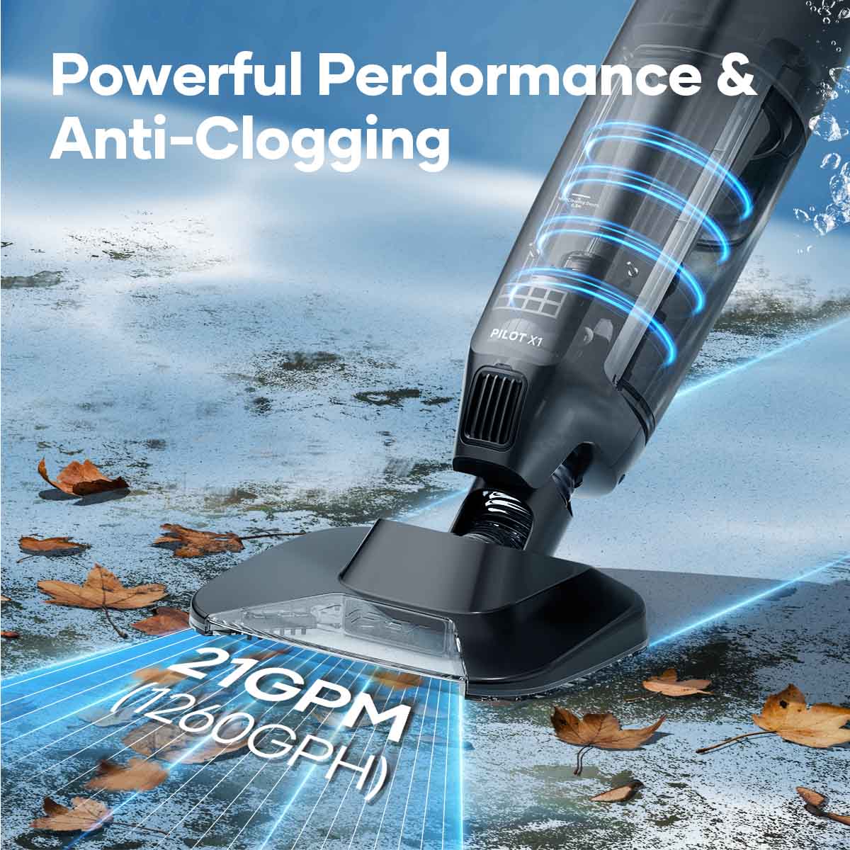 Aiper Pilot X1 Handheld Rechargeable Pool Vacuum
