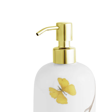 Michael Aram Butterfly Ginkgo Porcelain Soap Dispenser