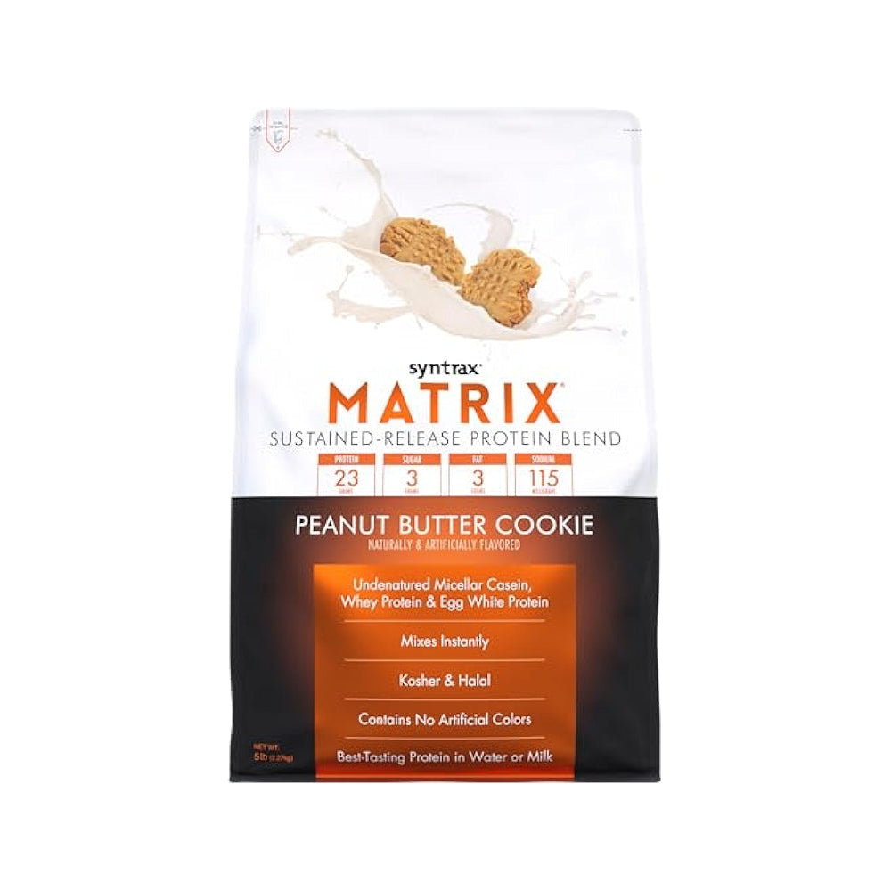 Syntrax Nutrition Matrix Sustained-Release Protein Blend - Peanut Butter Cookie 2lb
