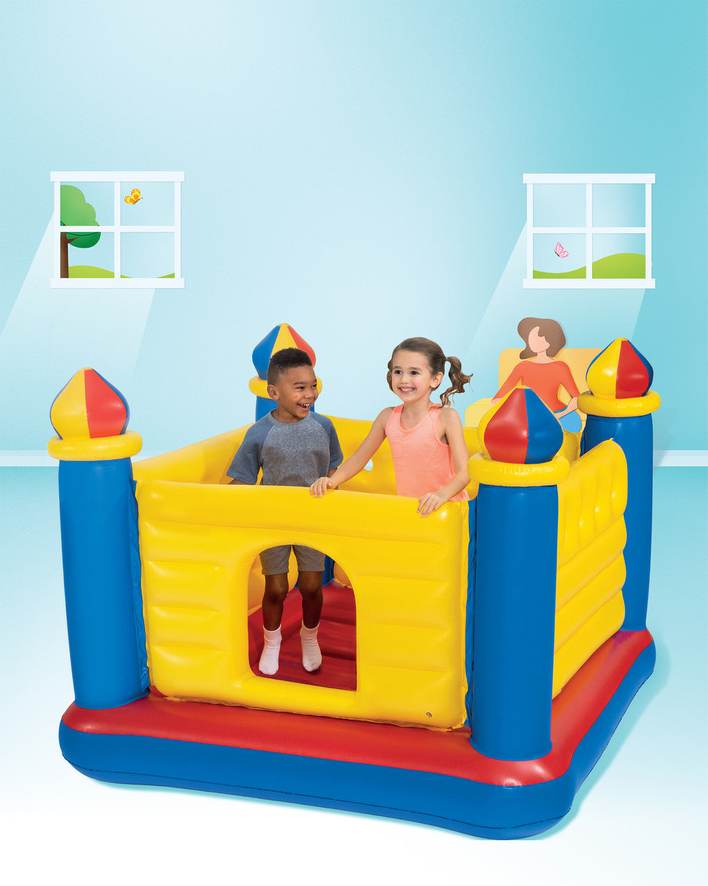 Intex Jump-O-Lene Inflatable Bouncer Castle House - PICK UP ONLY