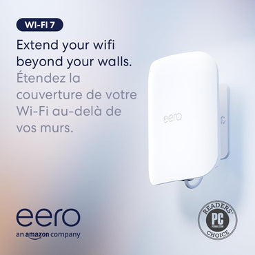 eero Outdoor - 7 Dual-Band Wi-Fi 7 Access Point with AC Adapter