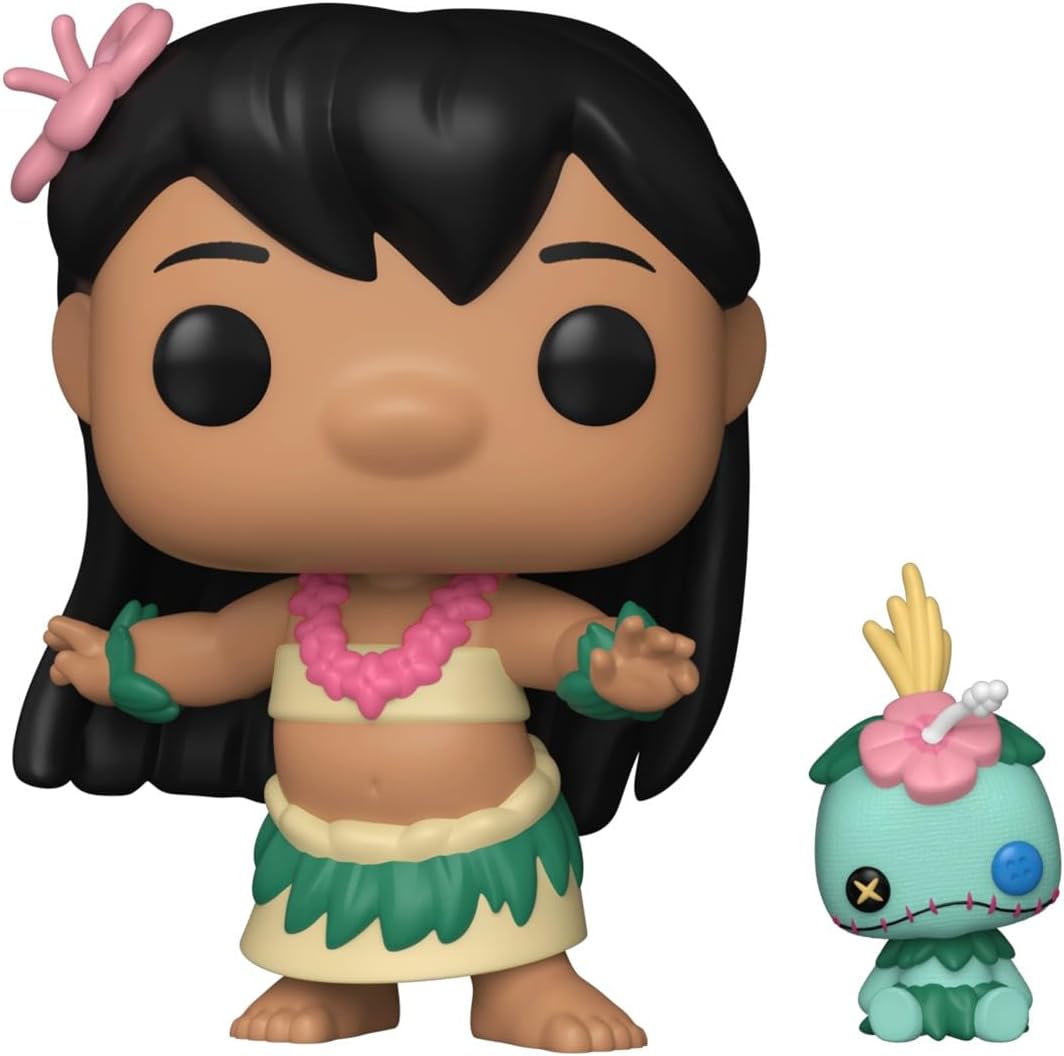 Funko Pop! Disney Lilo & Stitch #1741 Hula Lilo With Scrump Vinyl Figure