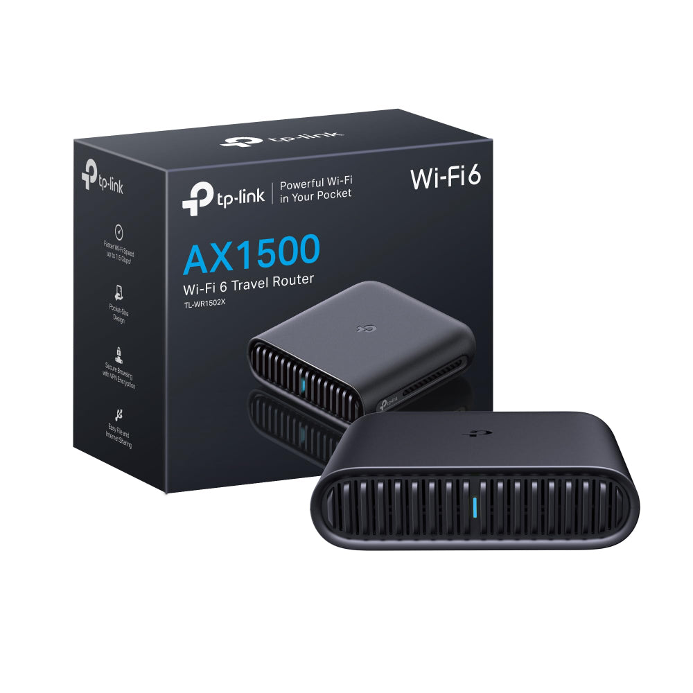 TP-Link AX1500 Wi-Fi 6 Travel Router (TL-WR1502X)