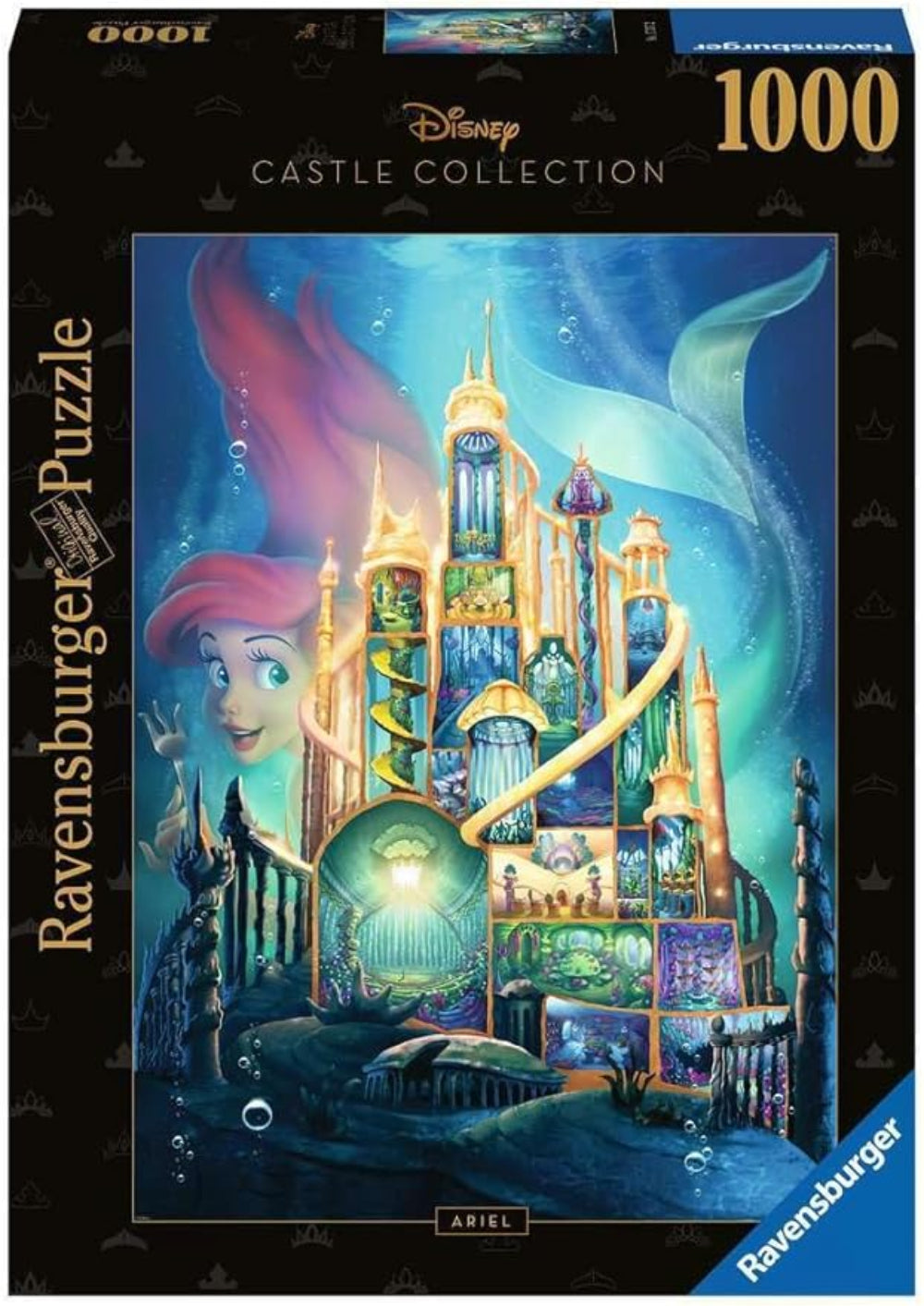 Disney Castle - Ravensburger Collection: Ariel 1000 Piece Jigsaw Puzzle