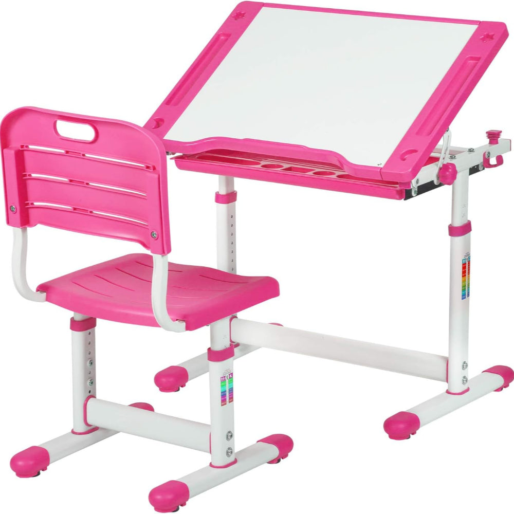 FDW Adjustable Children's Desk Chair Set - Pick Up Only