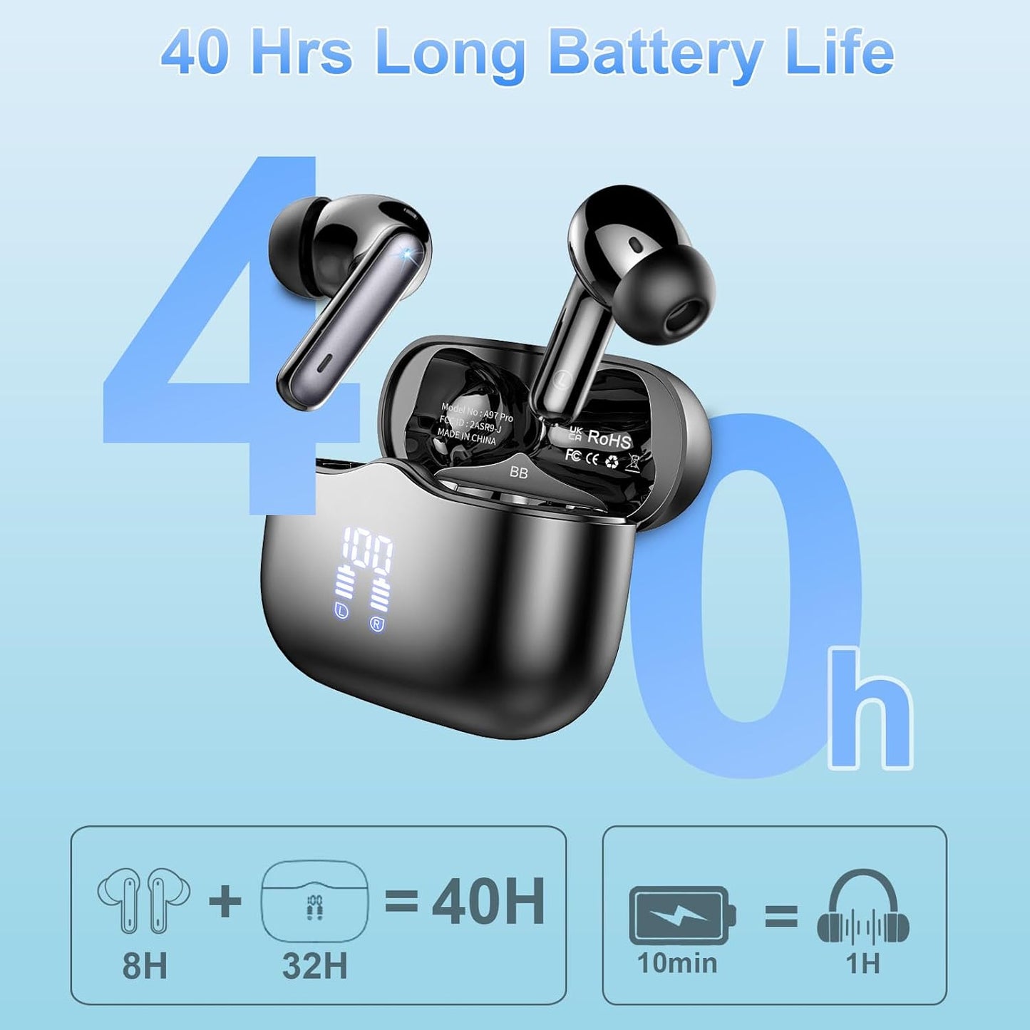 xinwld A97 Pro True Wireless Earbuds