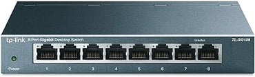 TP-Link 8-Port Gigabit Ethernet Desktop Switch, TL-SG108