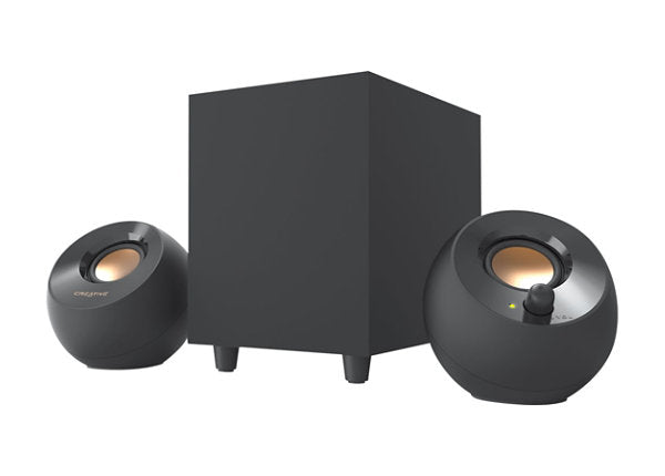Creative Pebble Plus Modern 2.1 USB Desktop Speakers with Subwoofer