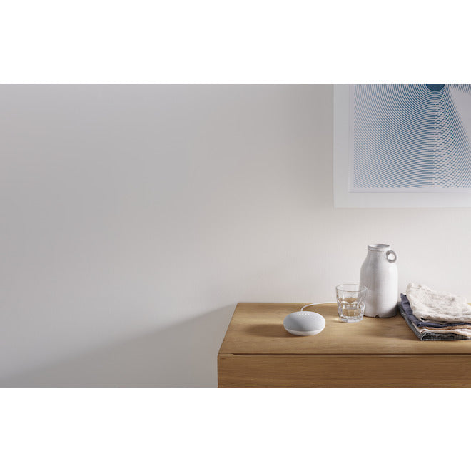 Google Nest Mini 2nd Generation Smart Speaker - Chalk