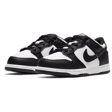 Nike Dunk Low Little Kids' Shoes (PS) - White/Black