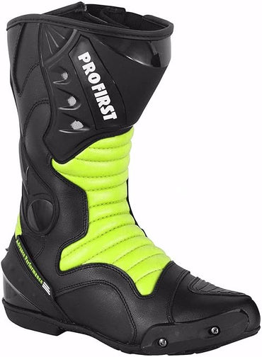 PROFIRST Motorbike Leather Boots
