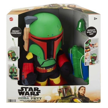 Star Wars Boba Fett Voice Cloner Feature Plush