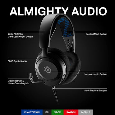 Steelseries Arctis Nova 1P Gaming Headset for PS5