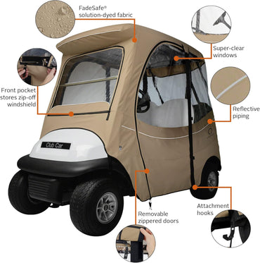 Classic Accessories Fairway Golf Cart FadeSafe Enclosure for Club Car
