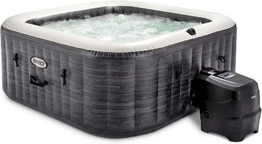 INTEX PureSpa Greystone Deluxe Inflatable Hot Tub - PICK UP ONLY