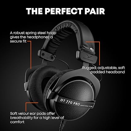 Beyerdynamic DT 770 Pro Closed Dynamic Headphones
