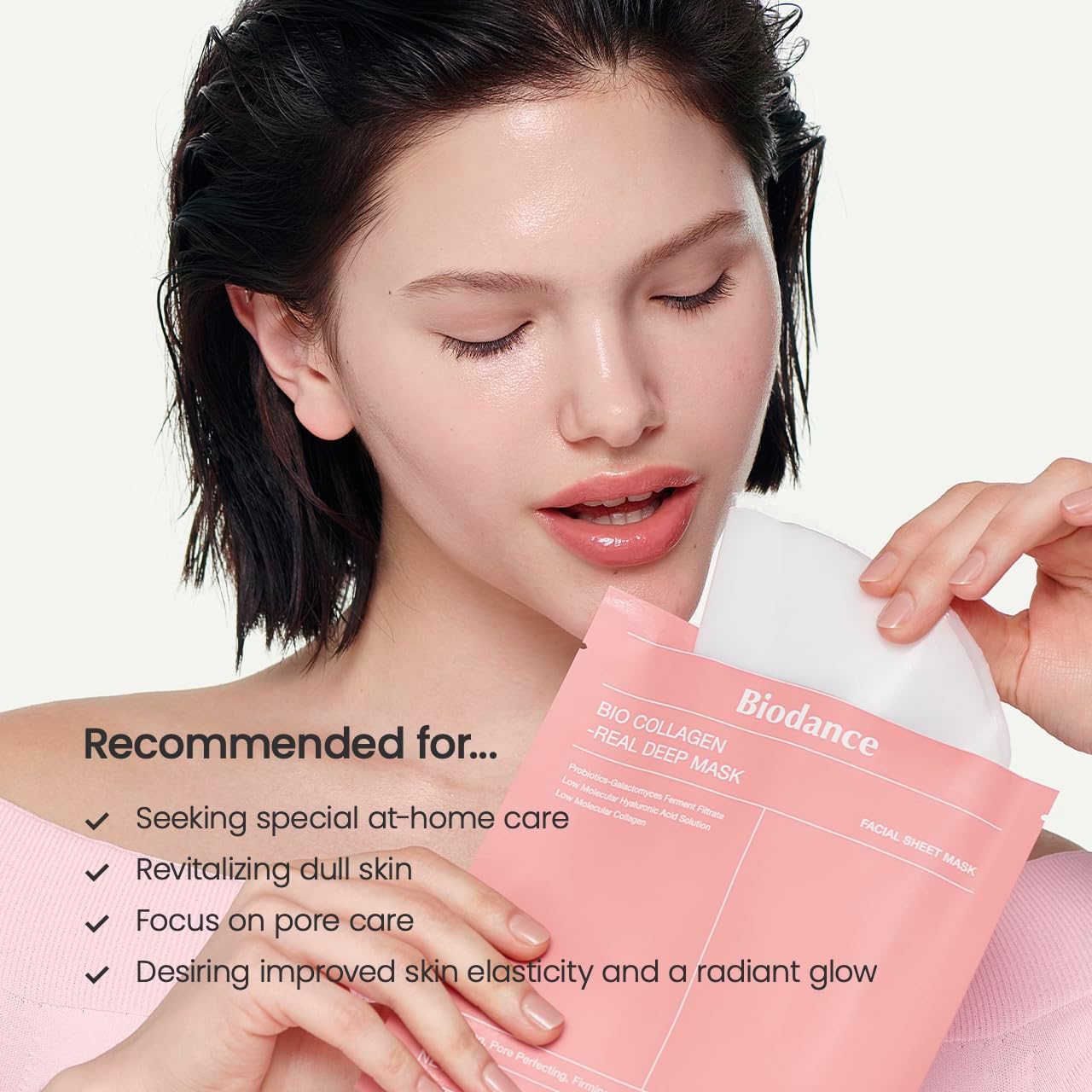 BIODANCE Bio-Collagen Real Deep Mask 34g x 4ea - 4 Pack