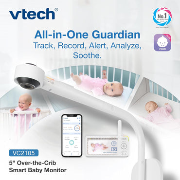 VTech VC2105 1080p FHD WiFi Smart Baby Monitor