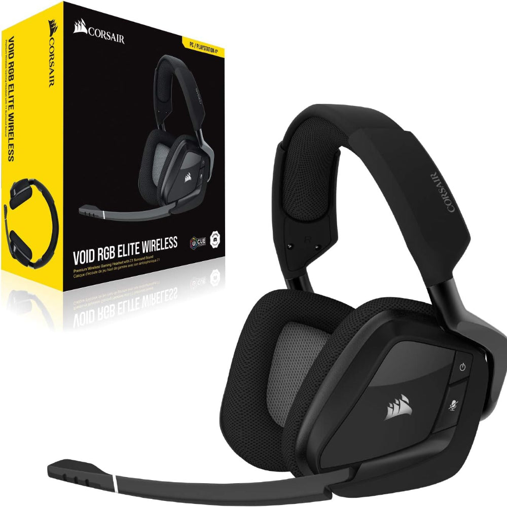Corsair VOID ELITE SURROUND Premium Gaming Headset with 7.1 Surround Sound