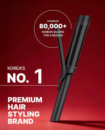 GLAMPALM GlamMuse 1.6" | Korea's No.1 Ceramic Curling Iron