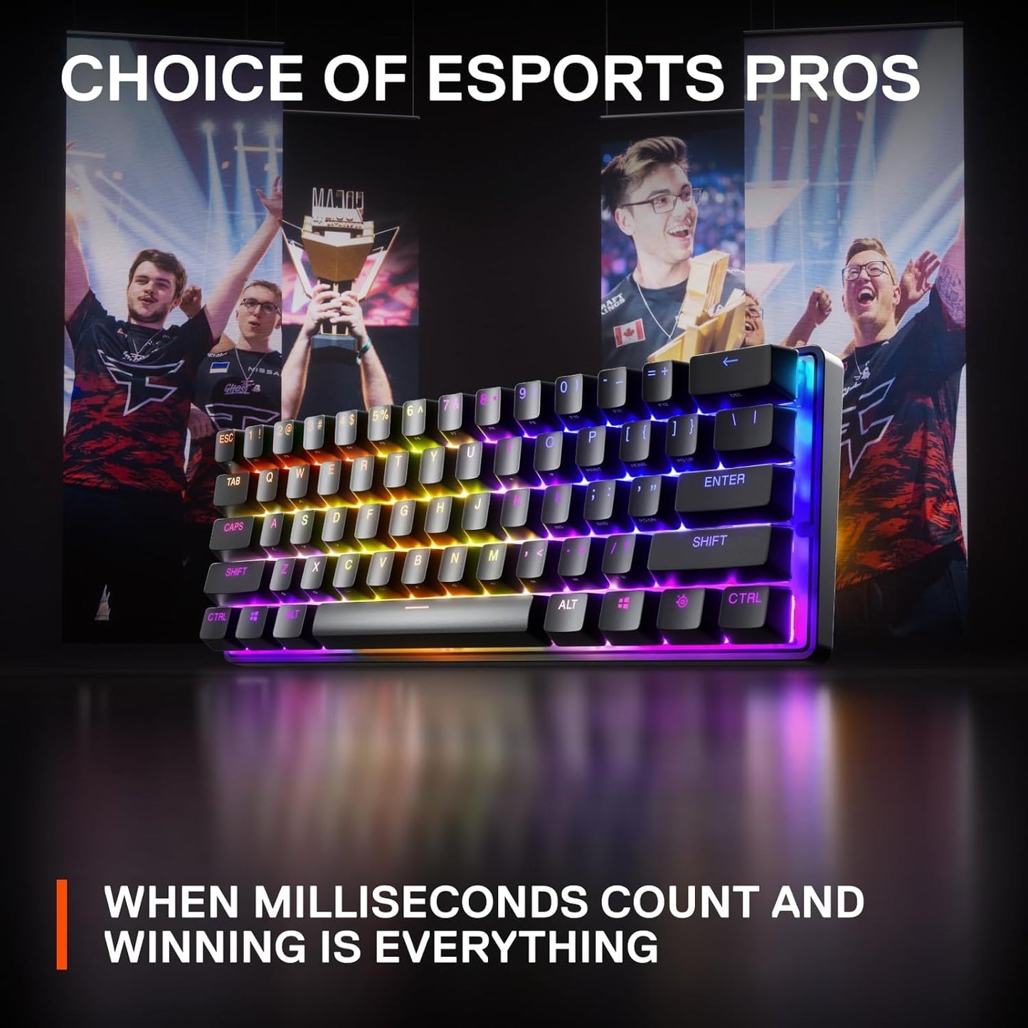SteelSeries Apex Pro Mini Wired Gaming Keyboard