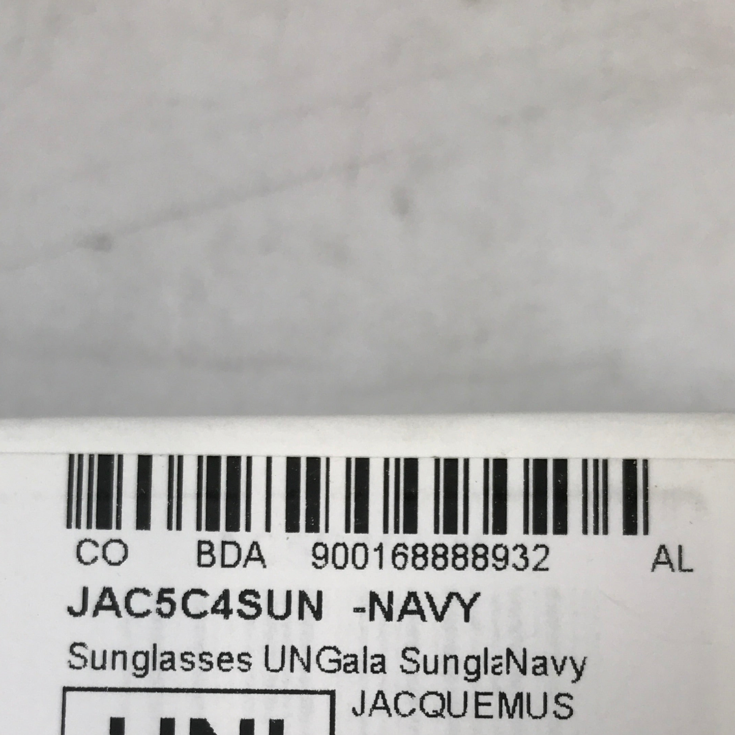 Jacquemus The Gala Sunglasses - Navy