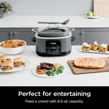 Ninja MC1001C Foodi PossibleCooker PRO 8.5 Quart Multi-Cooker, with 8-in-1 Slow Cooker