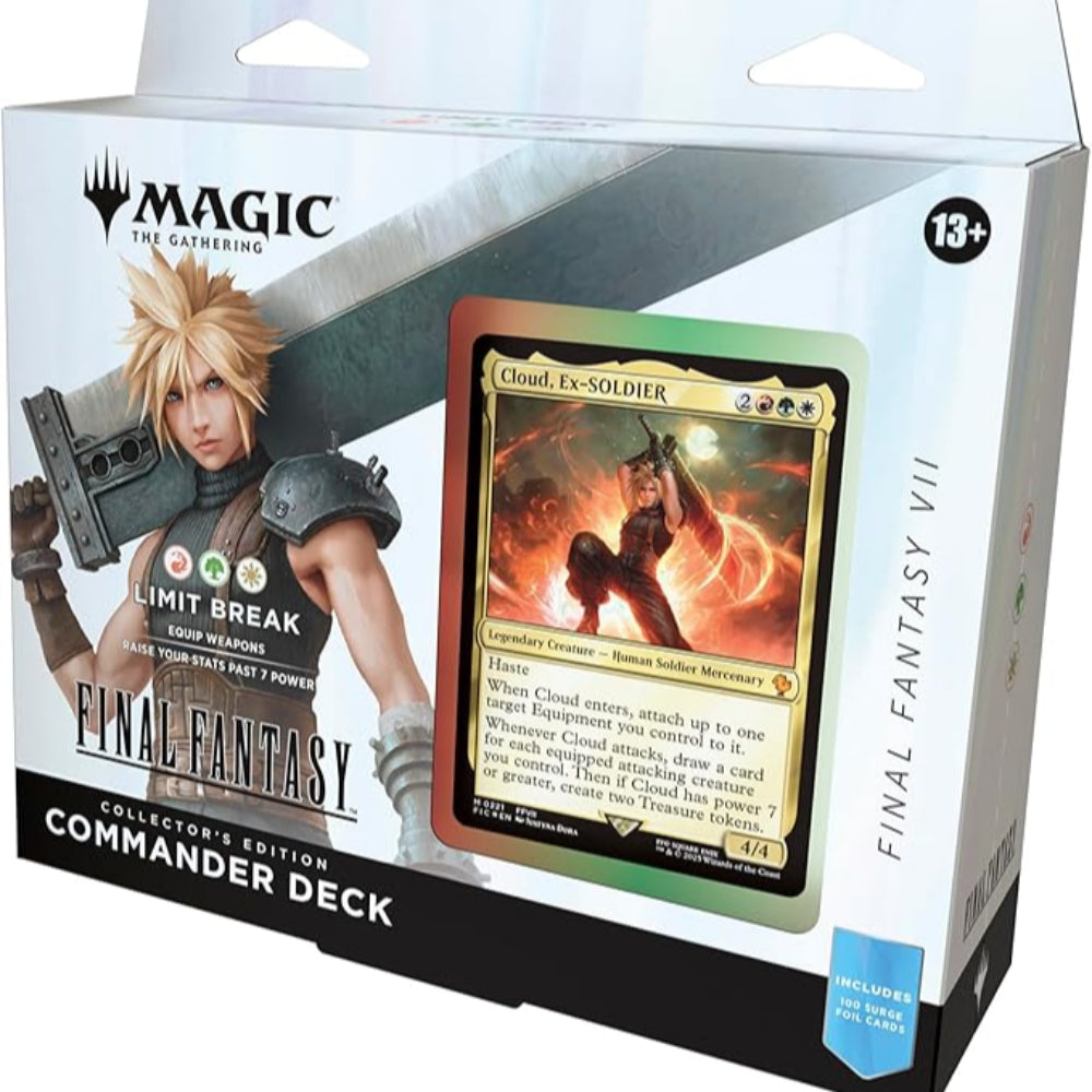 Magic: The Gathering Collector's Edition Final Fantasy VII Commander Deck - Limit Break