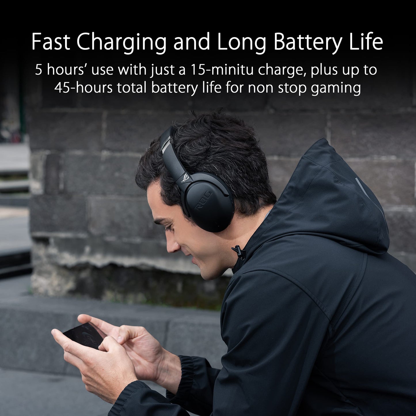 ASUS ROG Strix Go BT Bluetooth Wireless Gaming Headset