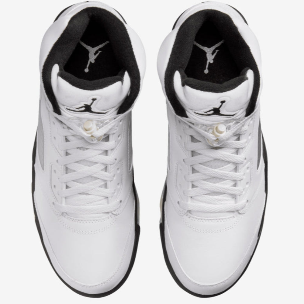 Air Jordan Retro 5 Black/Silver/White - Size 11 Men's
