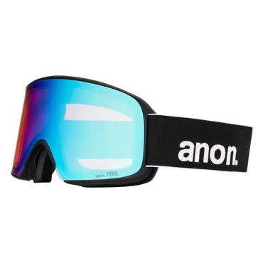 Anon M6 Low Bridge Fit Goggles - Black/Perceive Variable Blue