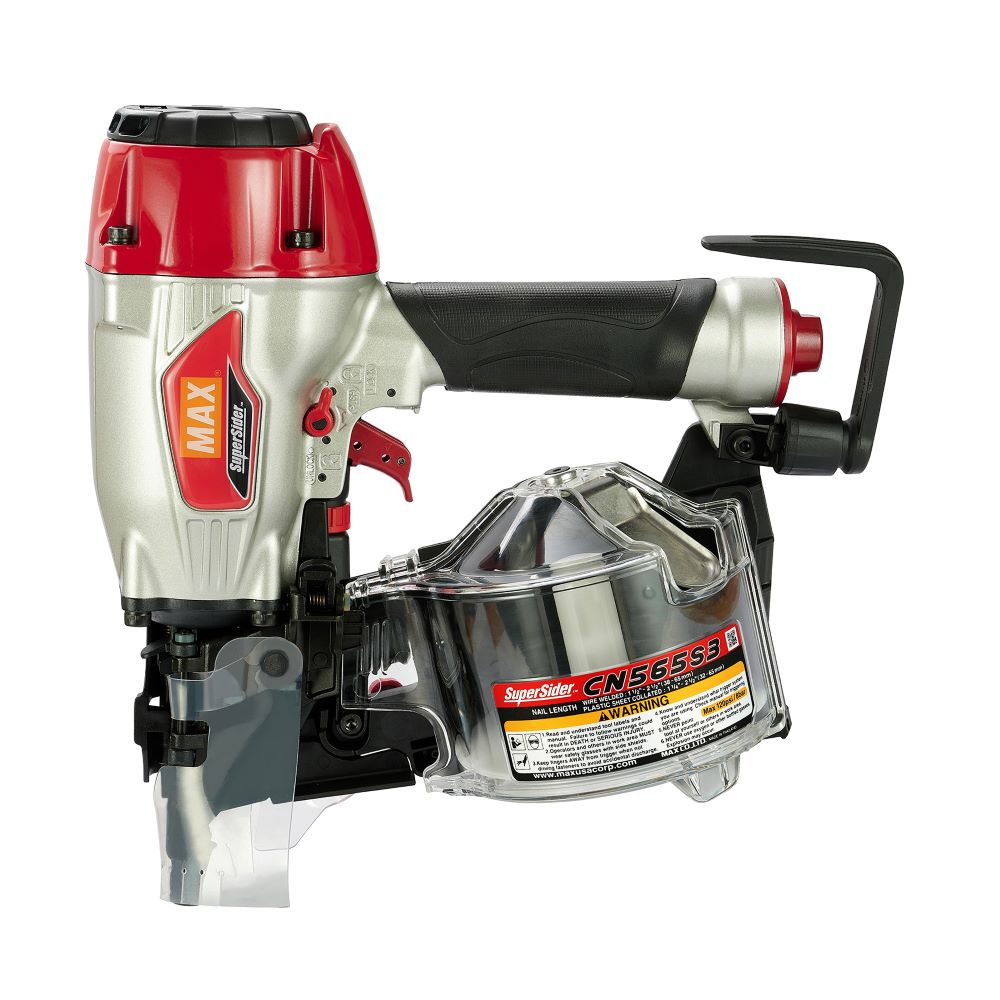 MAX CN565S3 SuperSider Siding Coil Nailer up to 2-1/2"