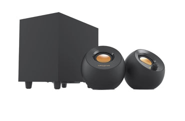 Creative Pebble Plus Modern 2.1 USB Desktop Speakers with Subwoofer