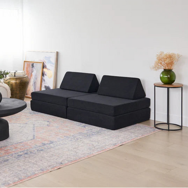 Kiddie Couch - Jet Black