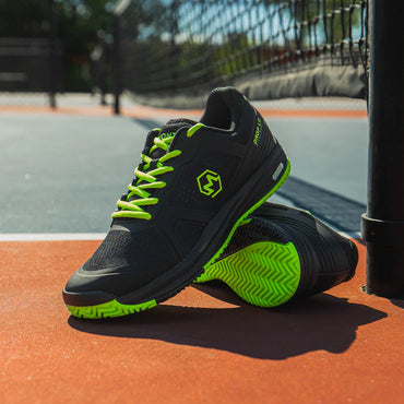 Montis Pickleball Drop 1.0 Pickleball Shoes - Dark Grey/Green