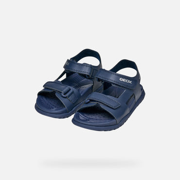 Geox Fusbetto Junior Boys Sandals - Navy