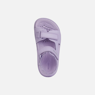 Geox Fusbetto Junior Girls Sandals - Lilac