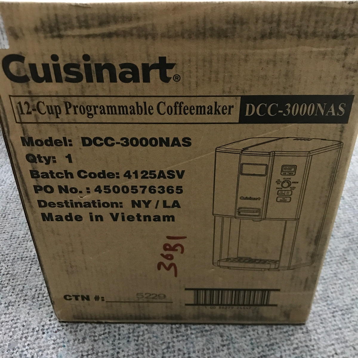 Cuisinart Coffee on Demand 12 Cup Programmable Coffee Maker