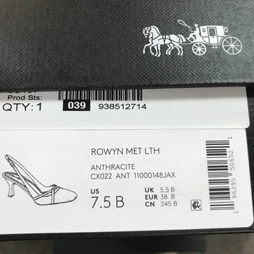 Coach Women's Rowyn Slingback Pump - Anthracite