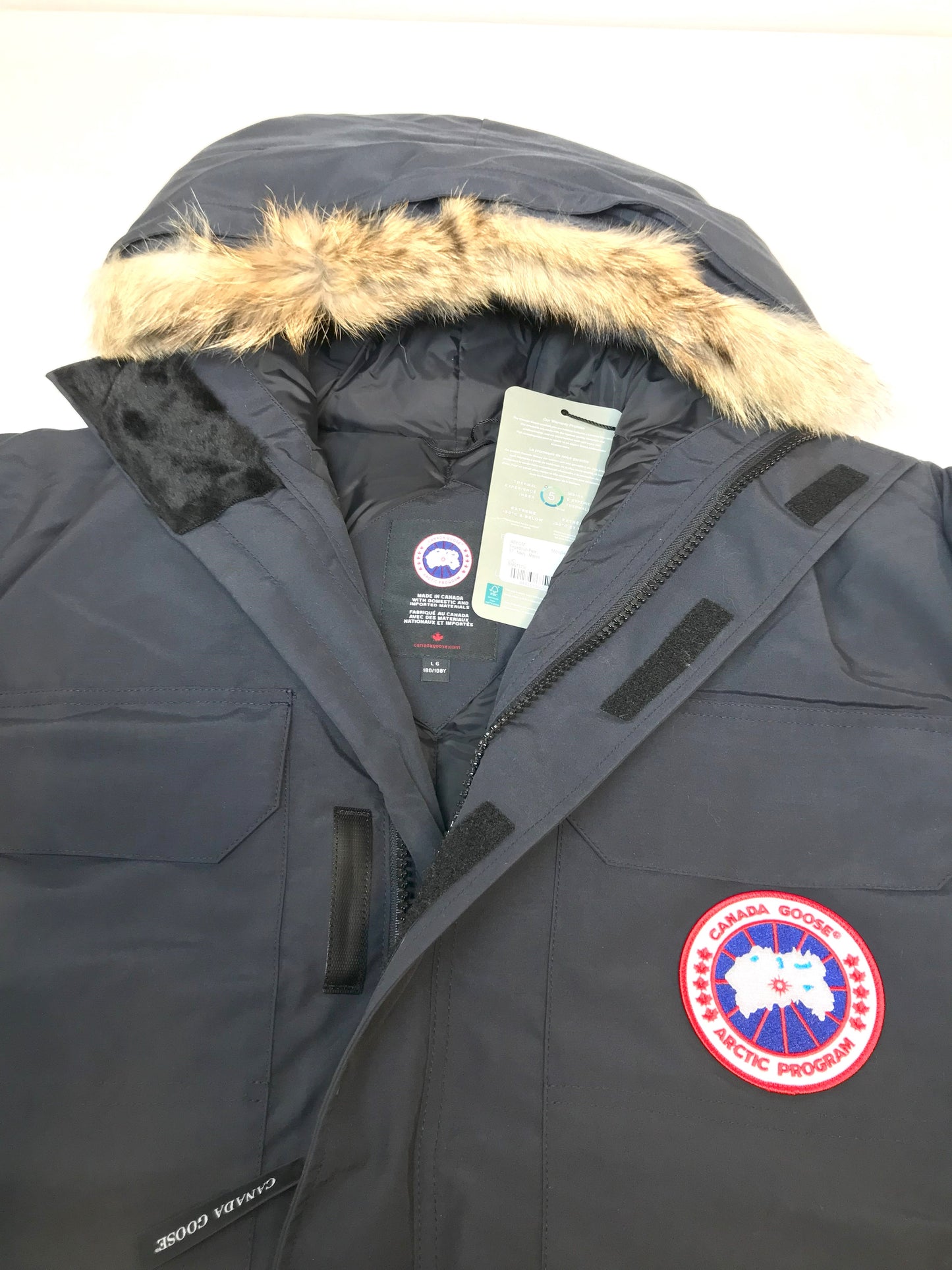 Canada Goose Expedition Parka (Men's, Navy, Medium)