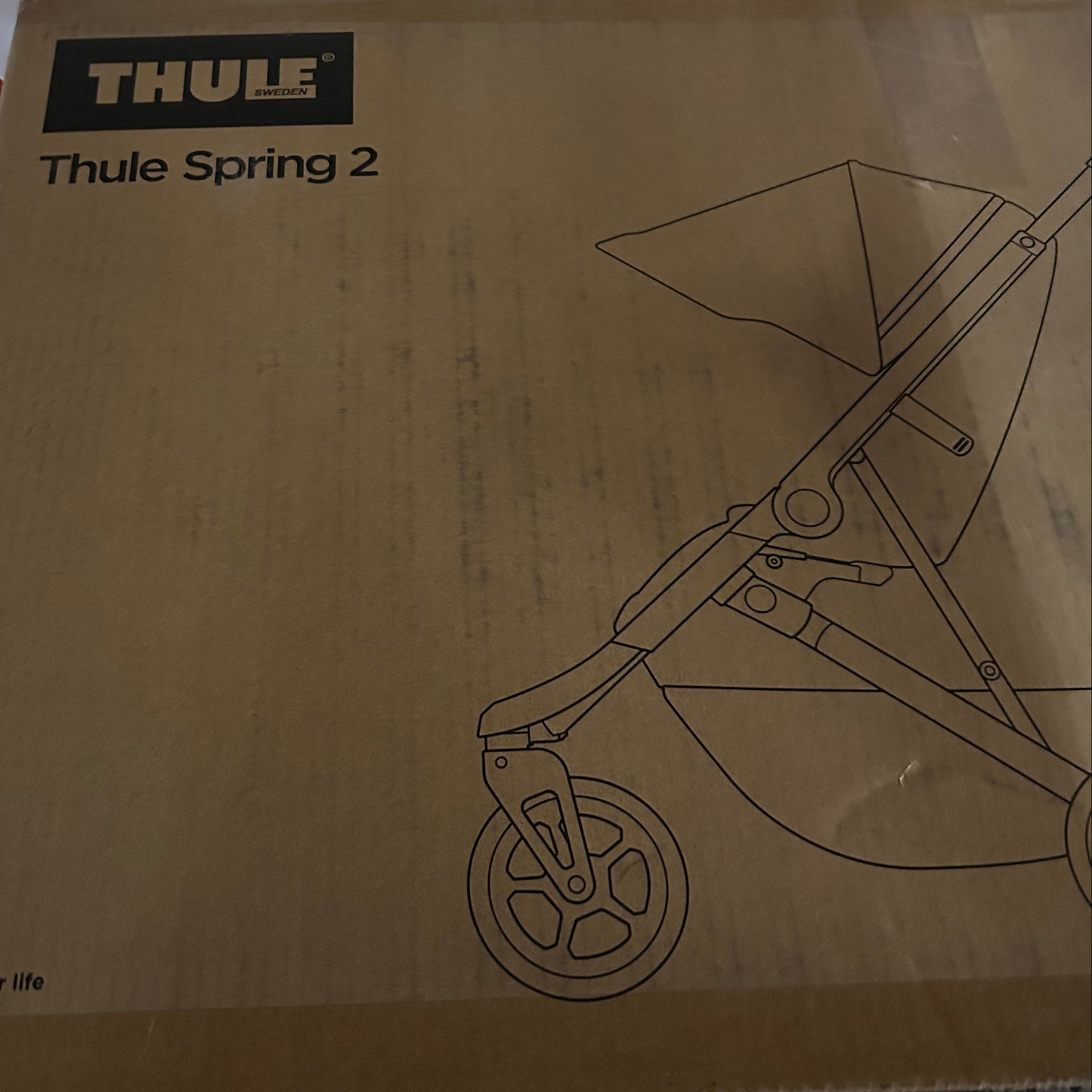 Thule Spring 2 Compact All-Terrain Stroller - Grey