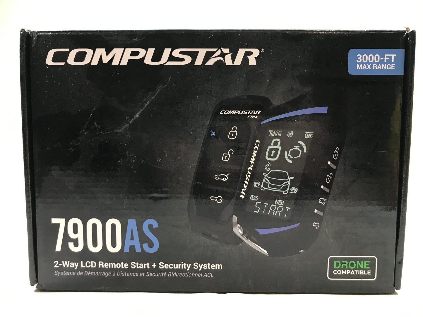 Compustar 7900AS 2-way LCD Remote Start + Security System
