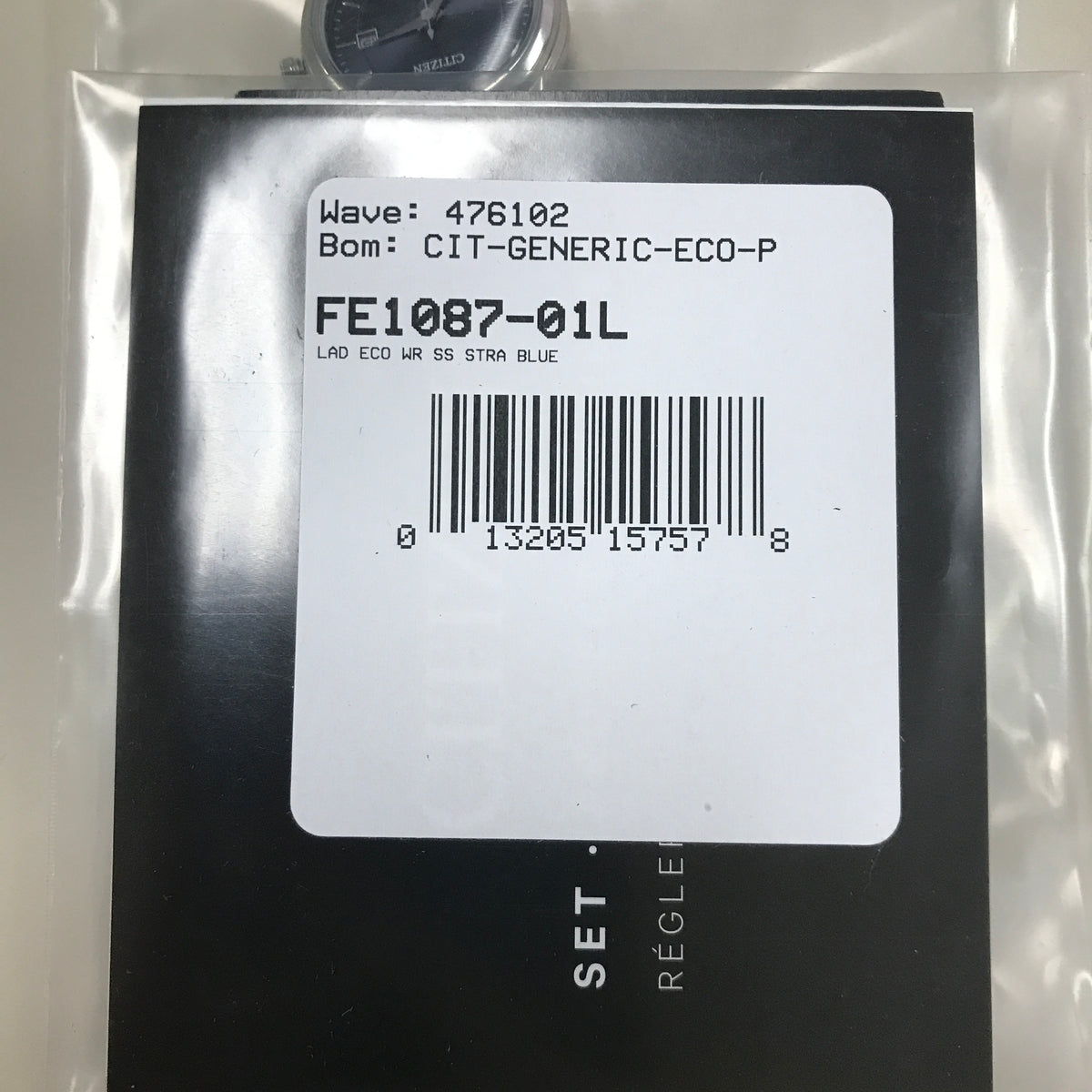 Citizen Classic Watch - FE1087-01L