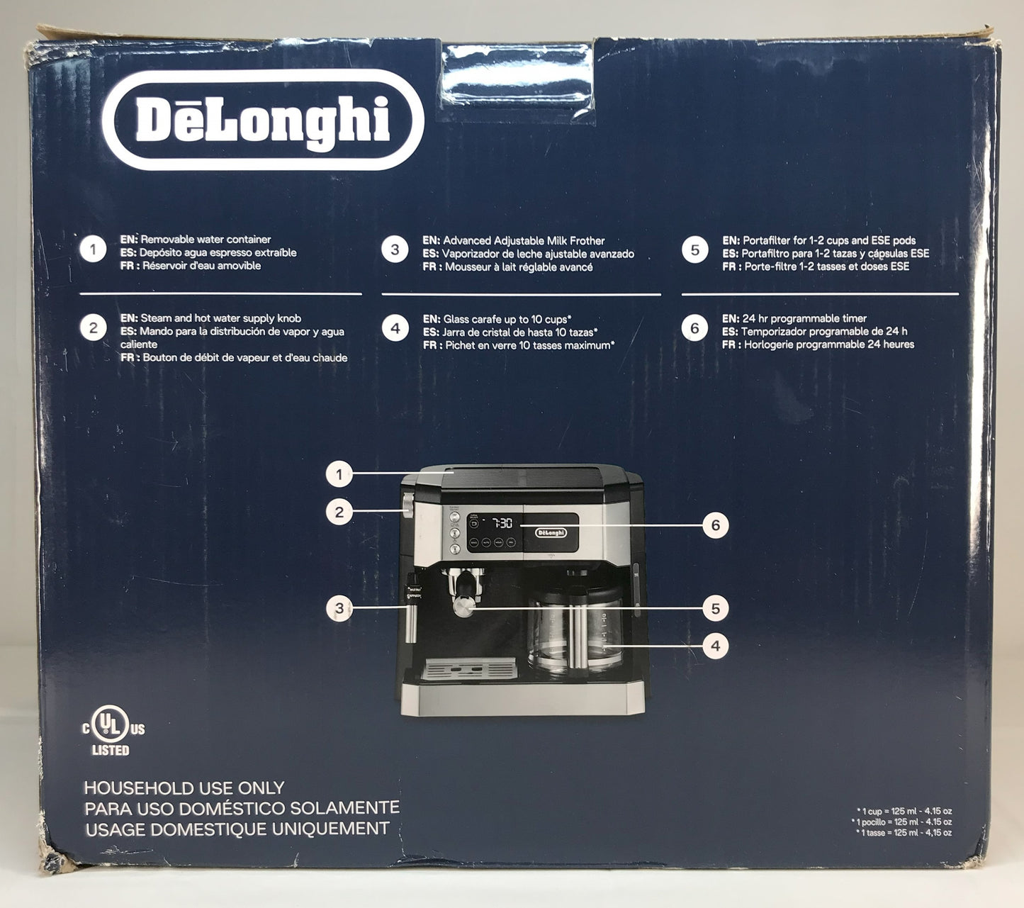 DeLonghi All-in-One Coffee & Espresso Machine