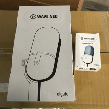 Elgato Wave Neo Microphone with Foam Pop Filter