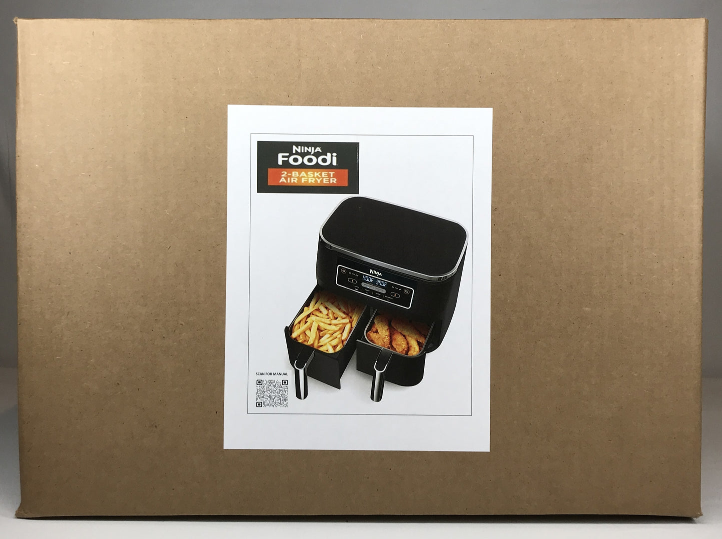 Ninja DZ100 Foodi 4-in-1, 8-qt., 2-Basket Air Fryer with DualZone Technology