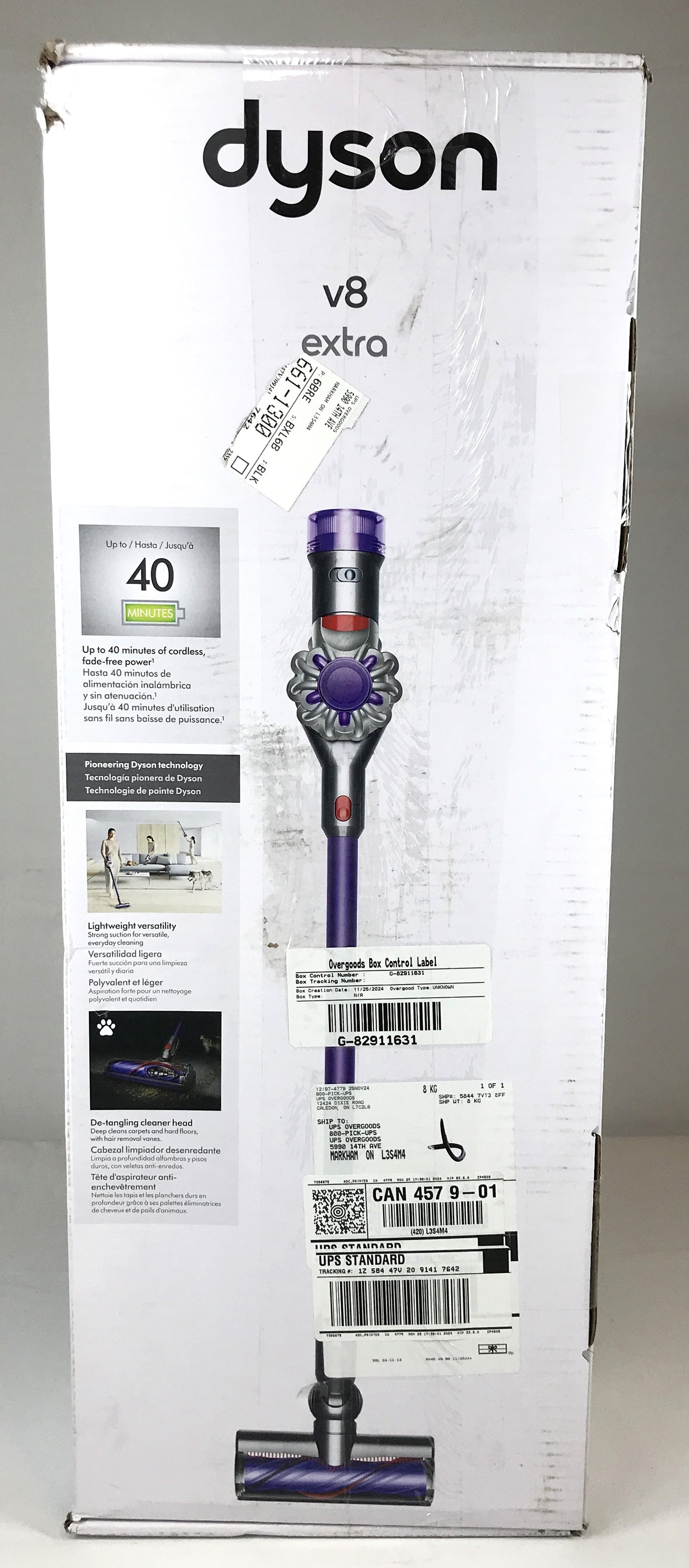 Dyson V8™ (Silver/Nickel) cordless vacuum