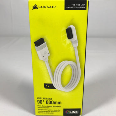 Corsair iCUE Link Cable - 600mm with Straight/Slim 90° Connectors